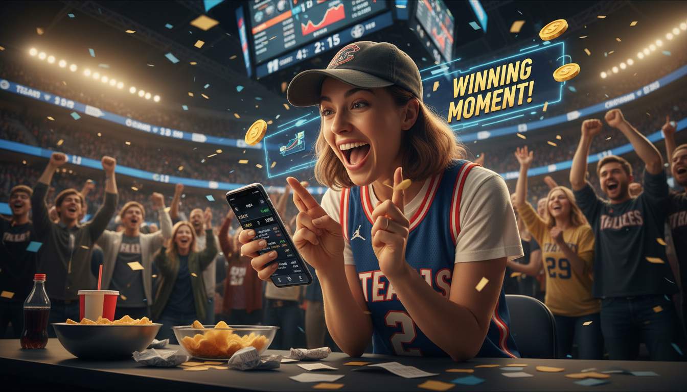 Sports betting action